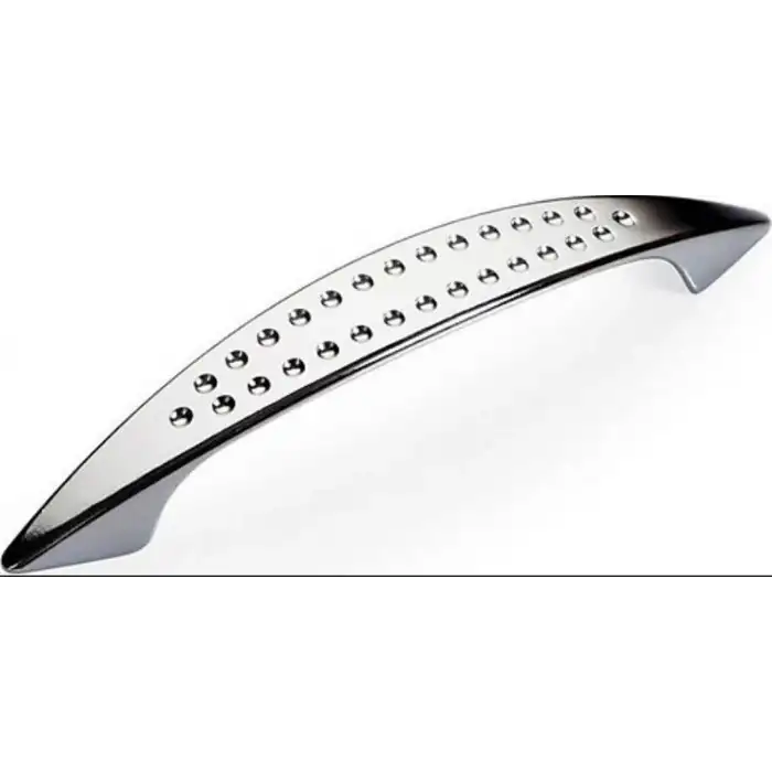 Noktalı Dolap Çekmece Kulpu 96 mm Krom
