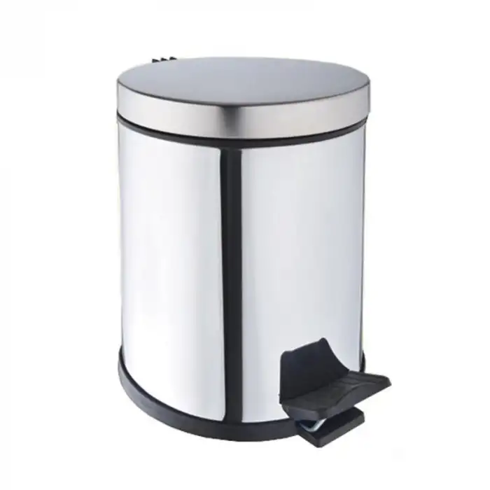 Onno Parlak Pedallı Çöp Kovası 5 Lt