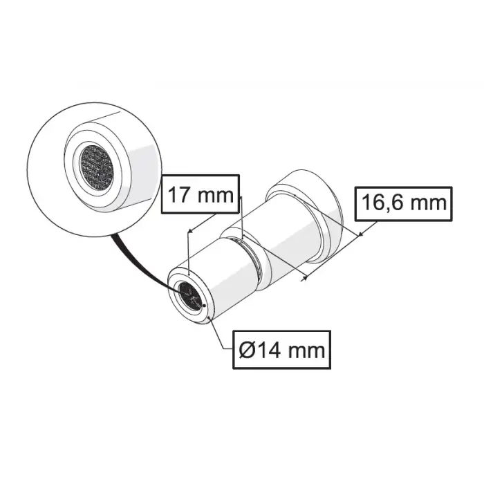 PERLATÖRLÜ TAHARET BORU UCU SETİ (KROM)