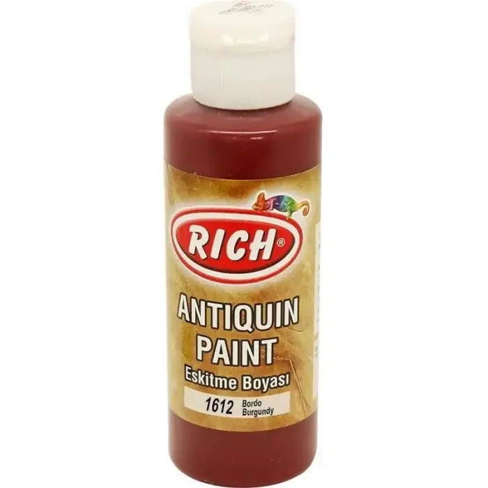 Rich 1602 Bordo 120 ml Eskitme Ahşap Boyası