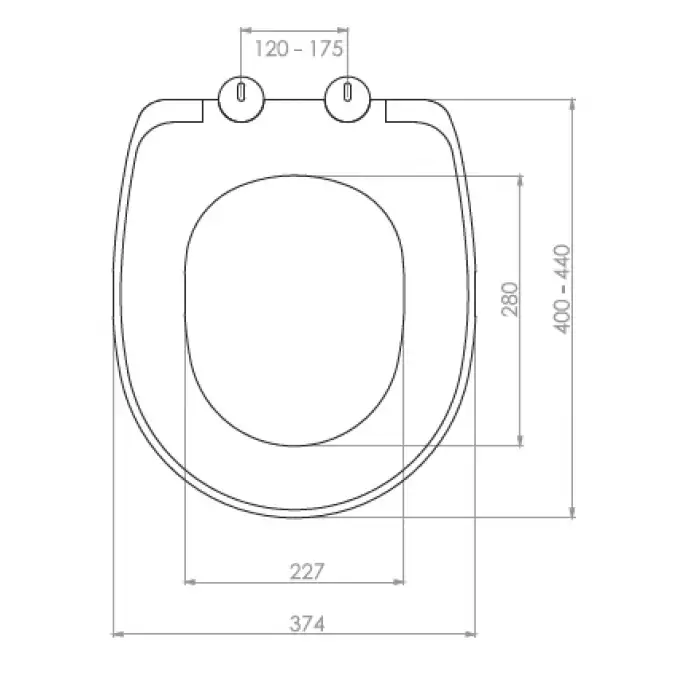 NKP - ROYAL KLOZET KAPAĞI (YAVAŞ KAPANAN - ÜSTTEN SIKMALI)