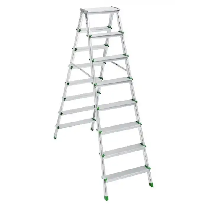 SM Saraylı 8+8 Çift Taraflı Alüminyum Merdiven