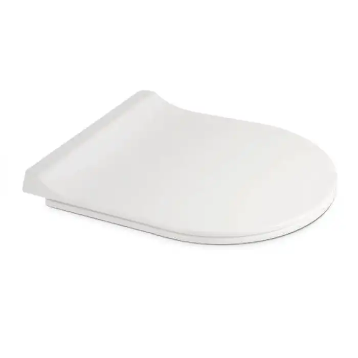 NKP - SOLID KLOZET KAPAĞI (YAVAŞ KAPANAN - METAL MENTEŞELİ - ÜSTTEN SIKMALI)