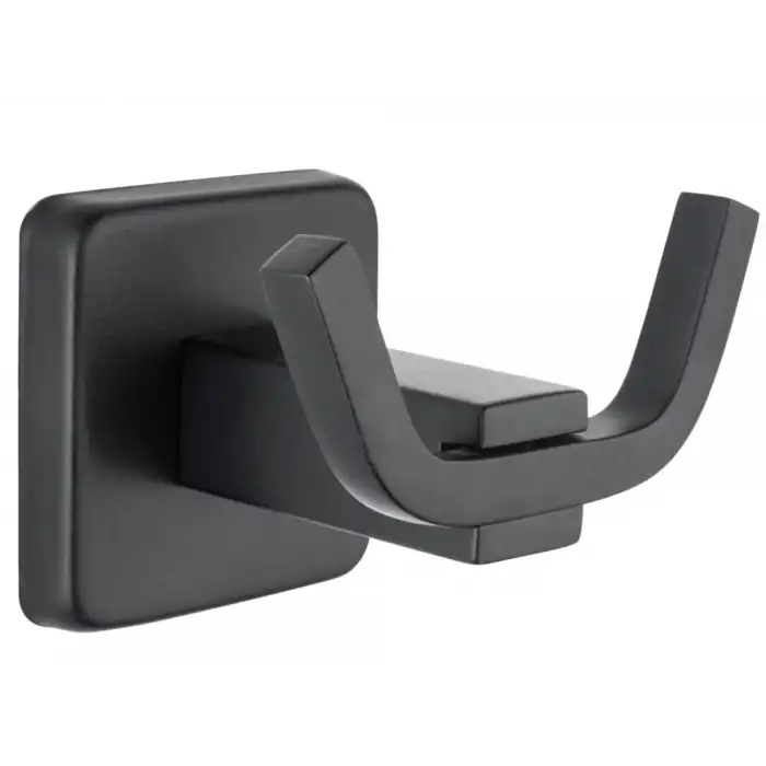 TEMA - KARE PLUS İKİLİ BORNOZ ASKILIK (MAT SİYAH)