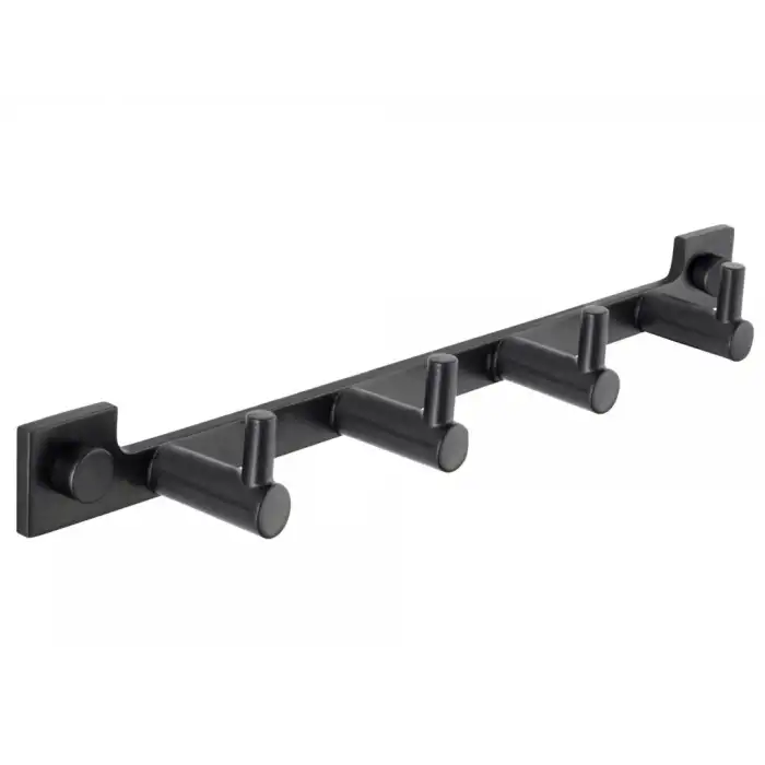 TEMA - PRİMA SET ASKILIK (MAT SİYAH - DÖRTLÜ)