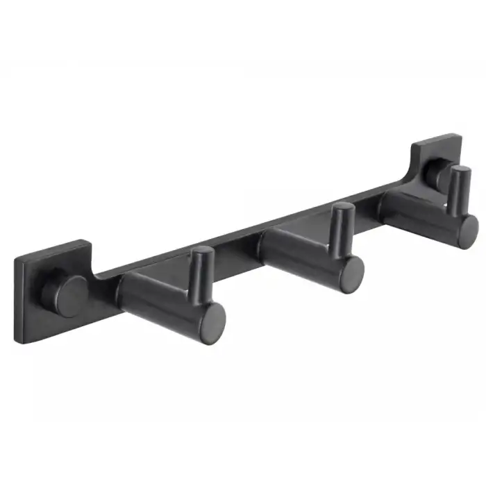 TEMA - PRİMA SET ASKILIK (MAT SİYAH - ÜÇLÜ)