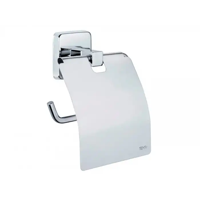 TEMA - KARE TUVALET KAĞITLIĞI (KROM - KAPAKLI)