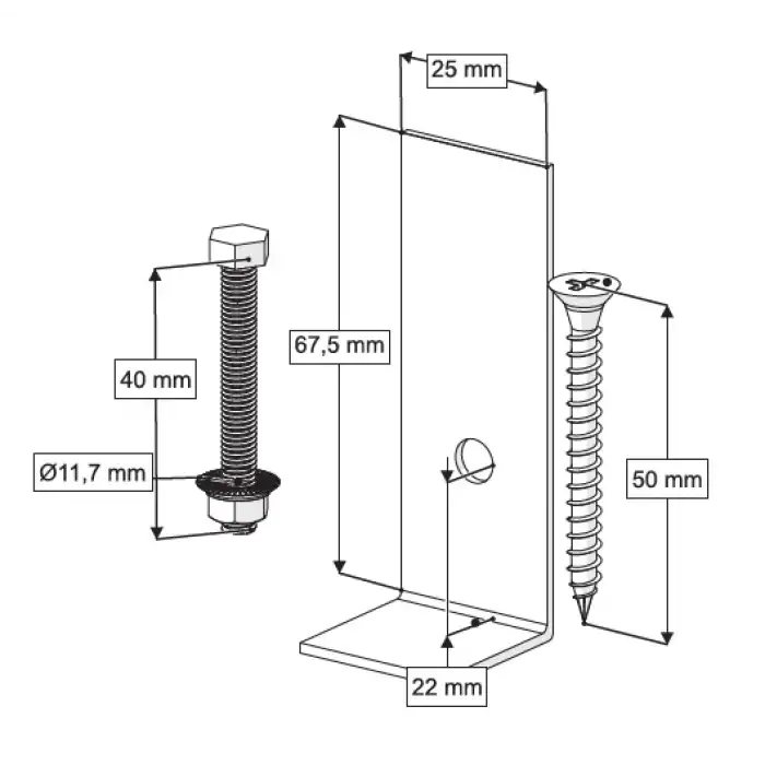 TEZGAH ALTI LAVABO MONTAJ SETİ
