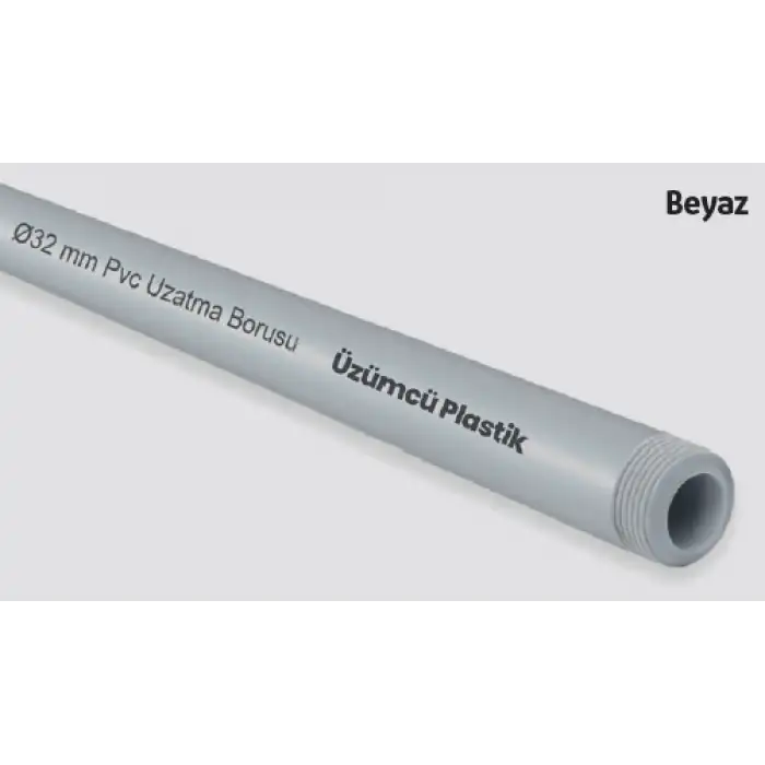 ÜZÜMCÜ -1” Uzatma Borusu 100 cm Beyaz