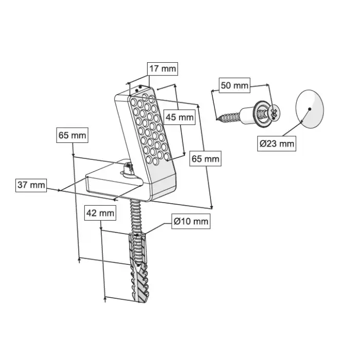 UZUN  L  ÇEKTİRMELİ MONTAJ SETİ