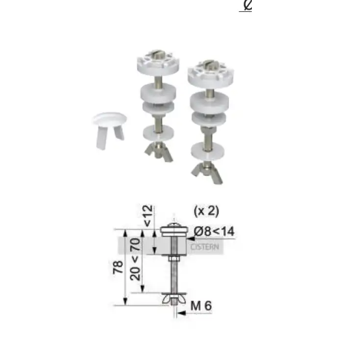 WİRGUİN ÇİFT KADEMELİ REZERVUAR İÇ TAKIM