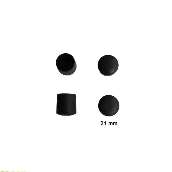 Yuvarlak Profil Dış Tapa 21 mm 4 Adet