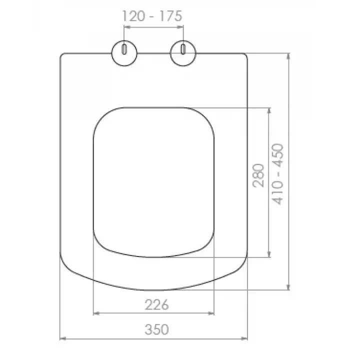 NKP - ZÜMRÜT KLOZET KAPAĞI (YAVAŞ KAPANAN - ÜSTTEN SIKMALI)