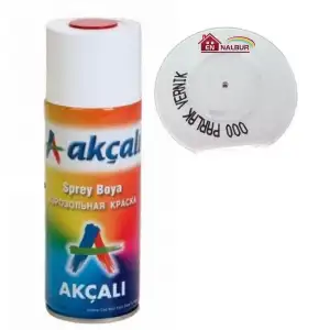 Akçalı Sprey Boya 400 ml 000 Parlak Vernik