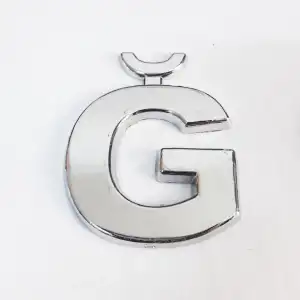 Cemax Ğ Harfi  3,75 cm Krom Yapışkanlı