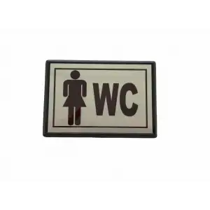 Cemax Yönlendirme Büyük WC Bayan 13X8,5 cm