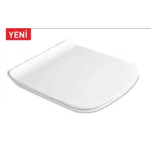 NKP - DIAMOND KLOZET KAPAĞI (YAVAŞ KAPANAN - METAL MENTEŞELİ - ÜSTTEN SIKMALI)