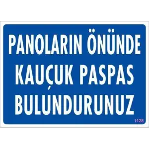 Elektrik Panosu Levhası 25x35 KOD:1128