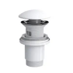 ELIXIR POP UP - SERAMİK BAŞLI MAT BEYAZ (TAŞMA DELİKLİ - ABS GÖVDE)