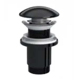 ELIXIR POP UP - SERAMİK BAŞLI PARLAK SİYAH (TAŞMA DELİKSİZ - ABS GÖVDE)