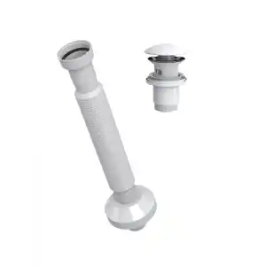 ELİXİR PUP - UP KÖRÜKLÜ SET (MAT BEYAZ - SERAMİK BAŞLIK - TAŞMA DELİKLİ)