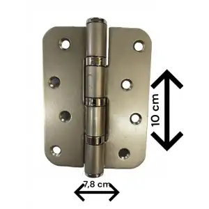 Ennalbur 10 cm Oval Üniversal Çelik Menteşe