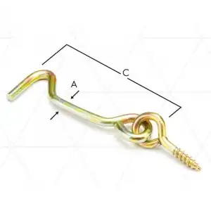 Ennalbur Çengelli Askı 80 No ( 5 Adet )