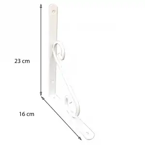 Ferforje Raf Altı No:3 Beyaz