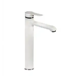 FİLYOS ÇANAK LAVABO BATARYASI BEYAZ