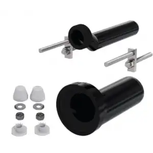 GÖMME REZERVUAR EKSANTRİK ASMA KLOZET MONTAJ KİTİ - 25 mm KAÇIK