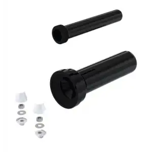 GÖMME REZERVUAR KADA SETİ + M12 KONİK BURÇ VE TAPA ( Q90X350 + Q45X310 mm )