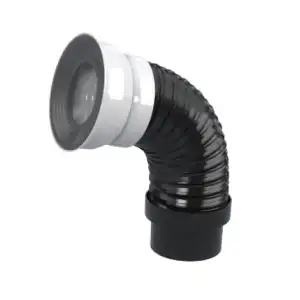 GÖMME REZERVUAR KÖRÜKLÜ PİS SU ÇIKIŞ BORUSU (Q90 X 180 mm)