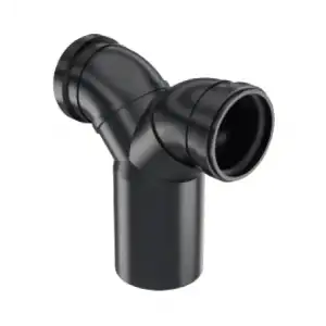 GÖMME REZERVUAR PİS SU ÇATAL DİRSEĞİ (Q90-90-110 X 260 mm)