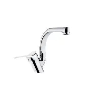 İDİL MİX KUĞU LAVABO BATARYASI ( YASSI BORULU - Q40 KARTUŞ - TS EN 817 )