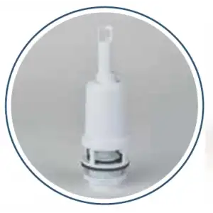 JAPAR - MERKÜR REZERVUAR BOŞALTMA TAKIMI (Savak borusu kısa olan model - Klozet üstü rezv.için)