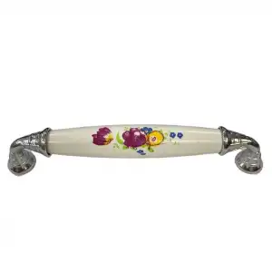 Klasik Silindir Kulp Krom 128 mm