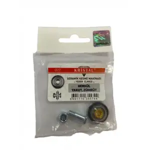 Kristal 35574 Herkül Yakut Zümrüt Yedek Seramik Elması