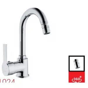 LARA MİX KUĞU LAVABO BATARYA ( OYNAR PERLATÖR - Q40 KARTUŞ - TS EN 817 )