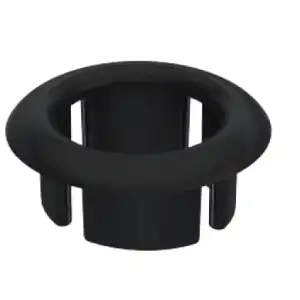 LAVABO TAŞMA YÜZÜĞÜ A TİPİ MAT SİYAH