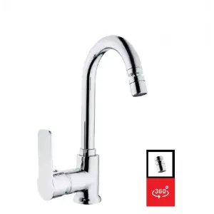 MERCAN MİX KUĞU LAVABO BATARYA ( OYNAR PERLATÖR - Q35 KARTUŞ - TS EN 817 )