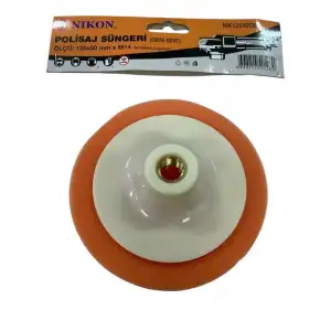 Nikon 12550TM Polisaj Süngeri 125 mm Turuncu Orta Sert