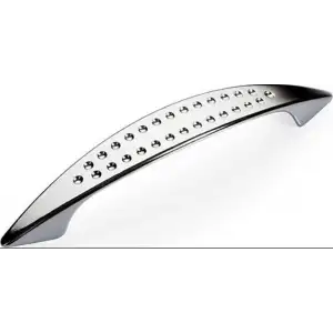 Noktalı Dolap Çekmece Kulpu 96 mm Krom
