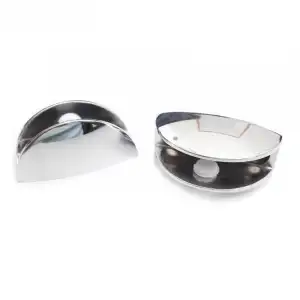 Oval Krom Etejer Camı Tutucu Takımı