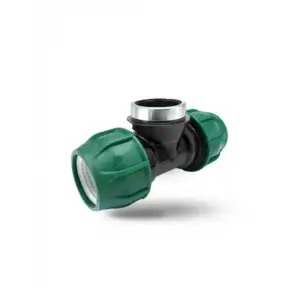 Poelsan Siyah 25X1/2X25 Kablin Dişi Te