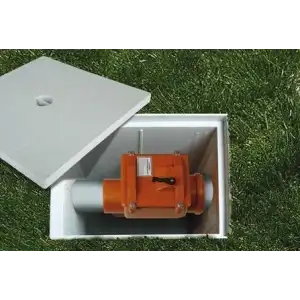 PVC Pissu Atıksu Çekvalfi 125 mm Kilitli