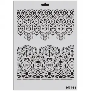 Rich Dantel Seri DN-914 Stencil 35x25 cm