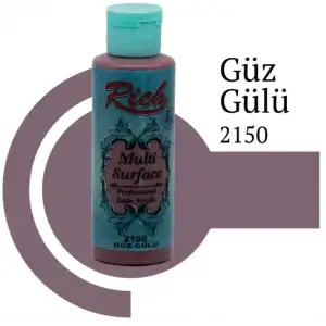 Rich Multi Surface 2150 Güz Gülü Akrilik Boya 120 cc