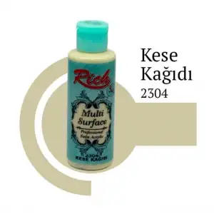 Rich Multi Surface 2304 Kese Kağıdı Akrilik Boya 120 cc