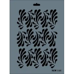Rich New Seri N-141 Stencil 35x25 cm