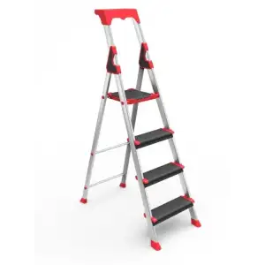 Saraylı Professional Alüminyum Merdiven 3+1